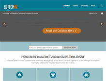 Tablet Screenshot of edtechaz.com